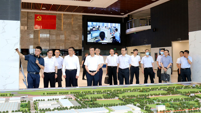 省委常委、副省長王健來集團調(diào)研沈陽航空動力產(chǎn)業(yè)園項目